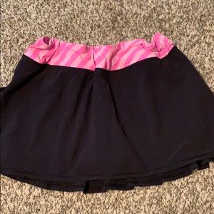Lululemon black tennis skirt